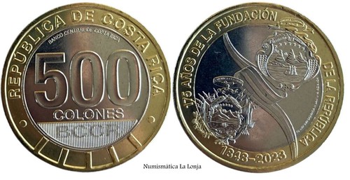 Costa rica 500 colones - rica,