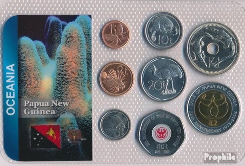 Monete papua guinea brillant - papua-guinea,