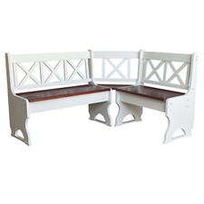 Panca angolare in pino LEGNO