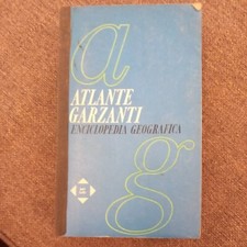 Atlante Garzanti Enciclopedia Geografica 1 Ed. 1964