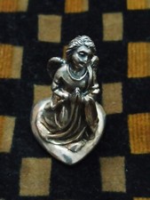 ANGELO IN LAMINA D'ARGENTO