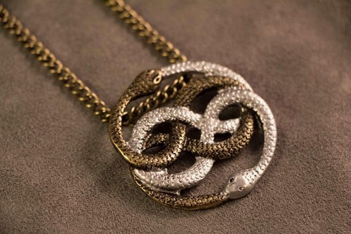 Collana auryn ciondolo oro - auryn,