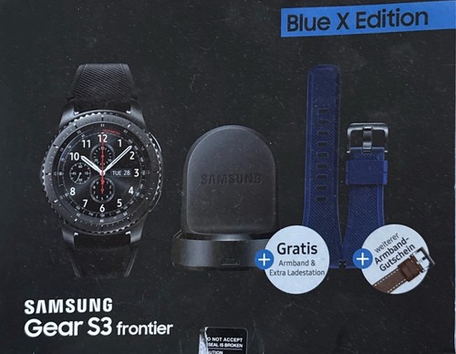 Samsung gear frontier blue - s3,