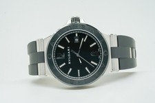 Bulgari Diagono DG42SC DG 42 SC 42mm Black Dial 9632U