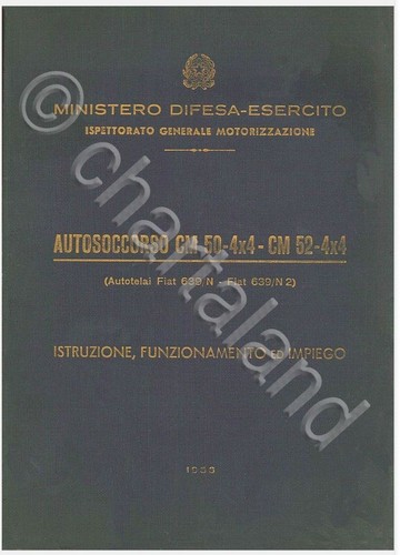 Autocarro fiat 52 4x4 - fiat, cm