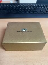 SCATOLA ORIGINALE IWC VINTAGE ORO/ROSSO ASTUCCIO OTTIME CONDIZIONI 1960/70