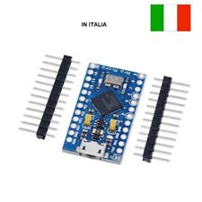 Scheda Pro Micro ATMEGA32U4 16Mhz 5V microcontrollore arduino leonardo micro usb