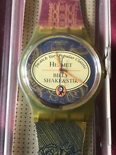 Orologio da polso SWATCH Gent CASCO (GG173)-NUOVO/NOS-Arte-Pittura-Bellissimi colori!