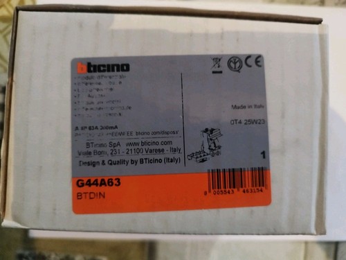 Bticino g44a63 btdin modulo - bticino,