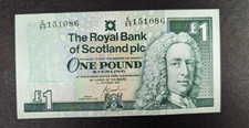 SCOTLAND 2001  1 POUND NOTE