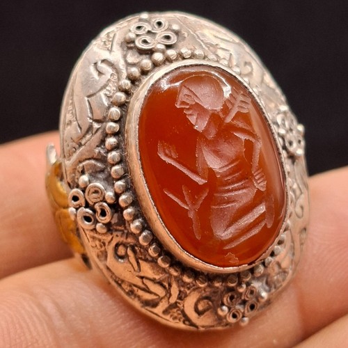 Anello antico romano intaglio
