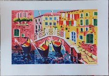 ATHOS FACCINCANI  “VENEZIA” 100 x70 sm  NUMERATO E FIRMATO