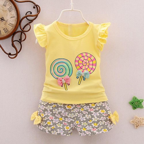 Set pezzi abiti bambina - 2,