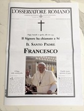 MORTE PAPA FRANCESCO -