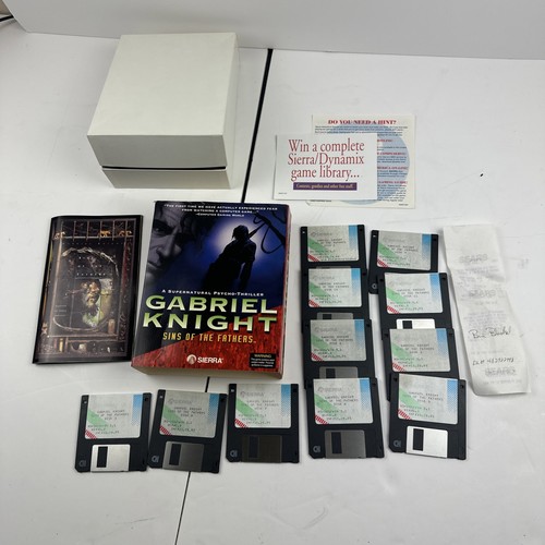 1993 gabriel knight sins of - 1993, knight: