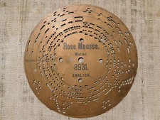 Disco di cartone per Organetto a Manovella n. 8931 Rose Mousse walzer