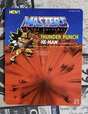 THUNDER PUNCH HE MAN custom Card MASTERS OF THE UNIVERSE Motu