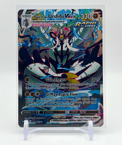 Rapid strike urshifu vmax - urshifu,