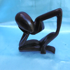 The Thinker Sitting Hard Resin