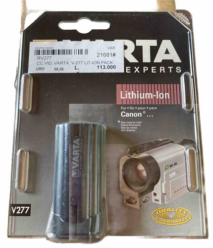 Batterie videocamera canon - videocamera,