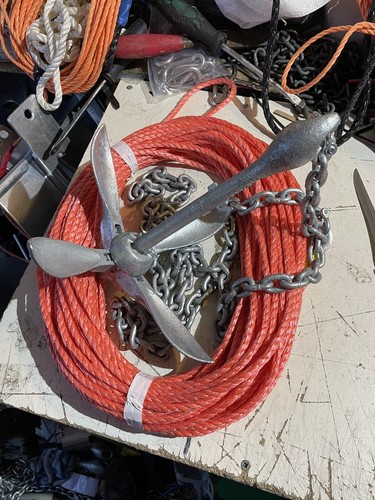 Kit ancoraggio barca grapnel