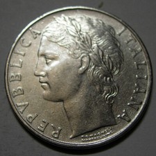 REPUBBLICA ITALIANA 100 lire