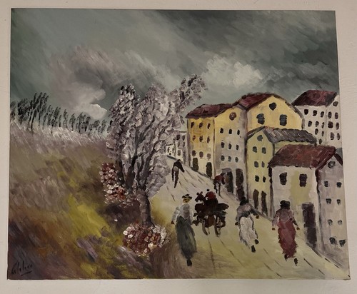 Dipinto olio tela - dipinto, paesaggio