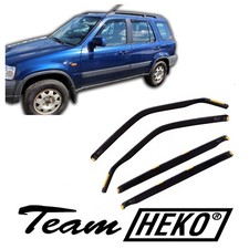 Deflettori Aria Per Honda CR-V 1995-2002 5-Porte Set 4 Antiturbo Antivento Heko