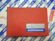 Catalogo Parti di Ricambio Lancia 2000 Italiano Francese Inglese Tedesco Pezzi