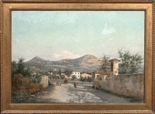 Grande paesaggio italiano XIX