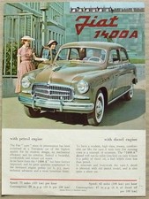 FIAT 1400A Car Sales