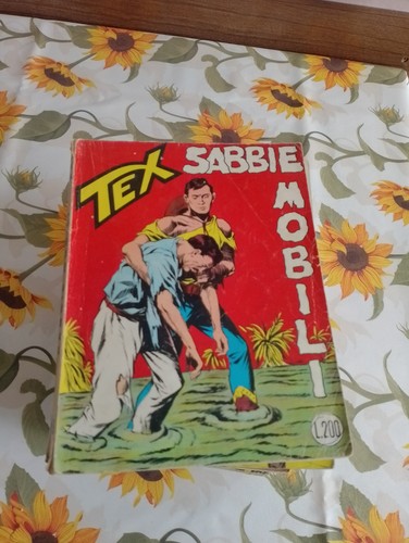 Tex sabbie mobili tre - tex,