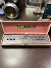 Armonica vintage M. Hohner “The Echo” Germany-con scatola originale-anni ‘50/‘60