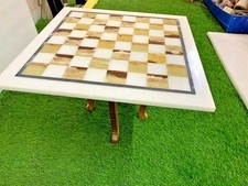 Scacchi da tavolo 15" in marmo