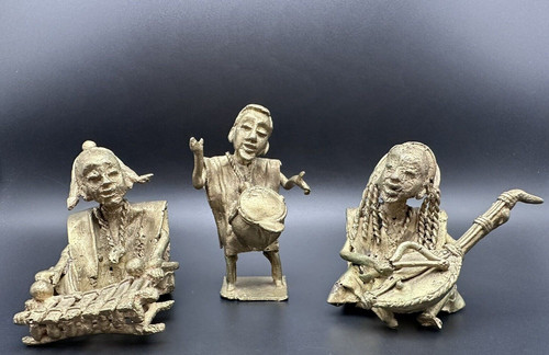 Set statue vintage - 3, "griot