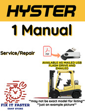 HYSTER FORKLIFT (D222)