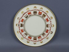 Piatto ceramica per torta centrotavola Arzberg dipinto a mano vintage anni ‘90