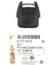 Chiave radiocomando trasmettitore originale Opel 433MHz "ZF" Astra G - 93176615