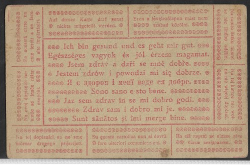 T226 cartolina prigionieri di - t226,