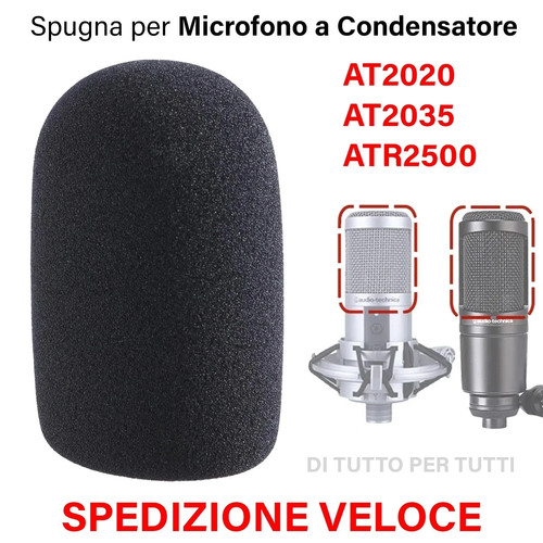 Spugna per microfono - spugna, at2020