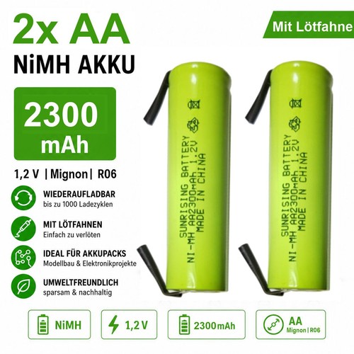 Nimh 2300 mah 2 v - 2x,