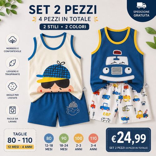 Set completi bambino - set, estate