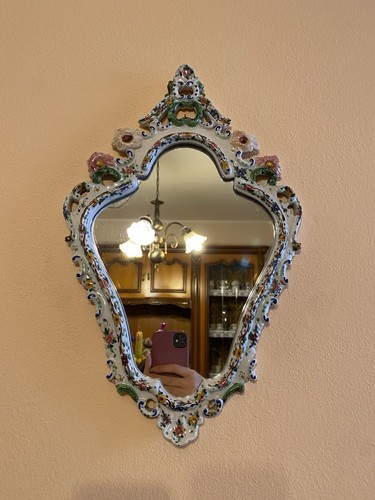 Specchio stile capodimonte - specchio,