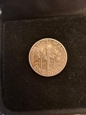 1957 One Dime 10 Pence Silver