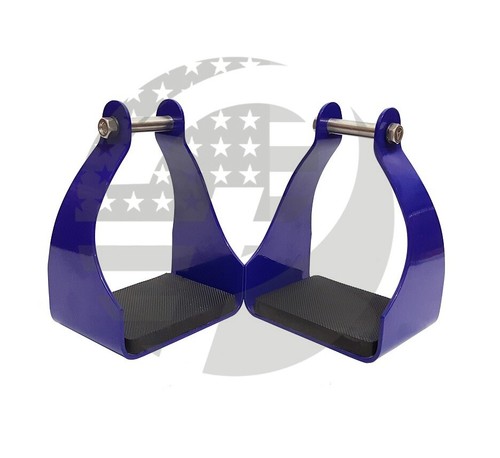 Staffe blu alluminio - , western