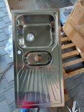 1 CLICK SMEG SP102S LAVELLO INCASSO 100mm GOCCIOLATOIO SINISTRO INOX 19