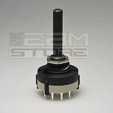 Selettore rotativo 1 via 12 posizioni - commutatore - ART. EX01