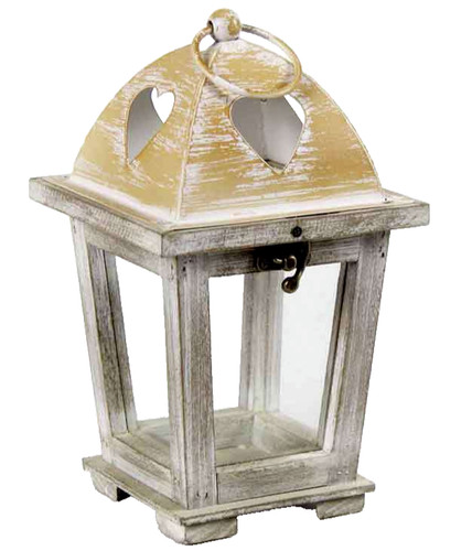 Lanterna legno anticata - lanterna,