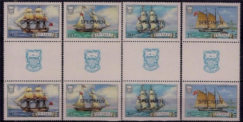 Tuvalu 1986 navi barche - navi,
