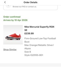 Nike Mercurial Superfly Rgn Se